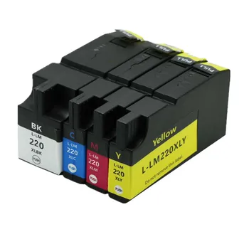 

Ink Cartridges Compatible For Lexmark 220 220xl 220 xl For OfficeEdge Pro4000c Pro4000 Pro5500 Pro5500t Printer Ink Inkjet