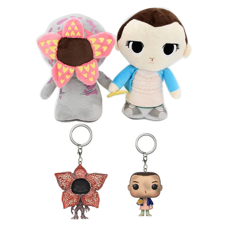 Плюшевая игрушка очень странные дела одиннадцать с эго Demogorgon мягкая кукла брелок