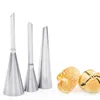 3pcs/set Puff Piping Bag Nozzles Set Stainless Steel Pastry Cupcake Cake Decorating Tips For Puff Cream Pastry Icing Nozzles ► Photo 1/6