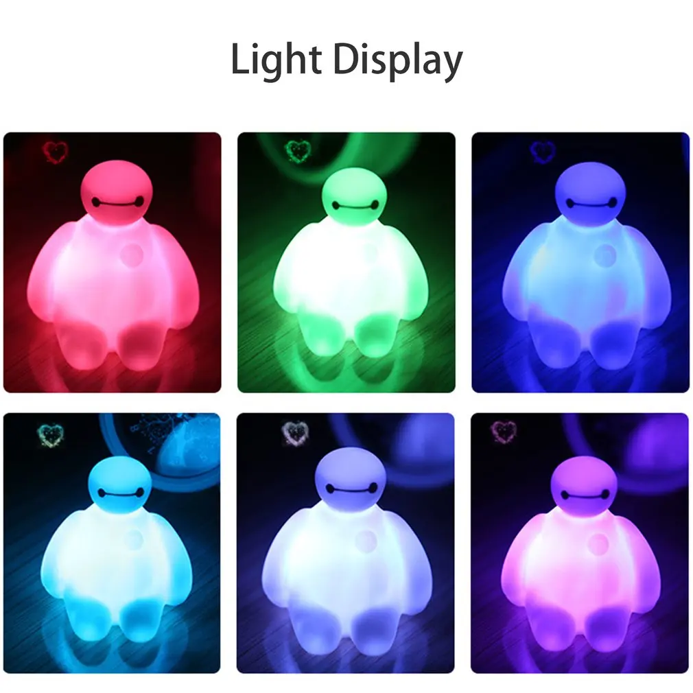 Unique Cartoon Design Cute Night Light LED Small Size Children Kids Bedroom Decoration Bedside Lamp Table Lamp