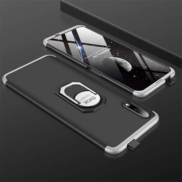 Чехол для Xiaomi mi CC9e, чехол с полной защитой, противоударный чехол, гибридный противоударный матовый корпус для телефона для Xiao mi CC9, чехлы - Цвет: Silver black