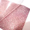 16 Colors Heat transfer glitter vinyl iron on for clothes HTV shirt high elastic decor film easy to cut 3