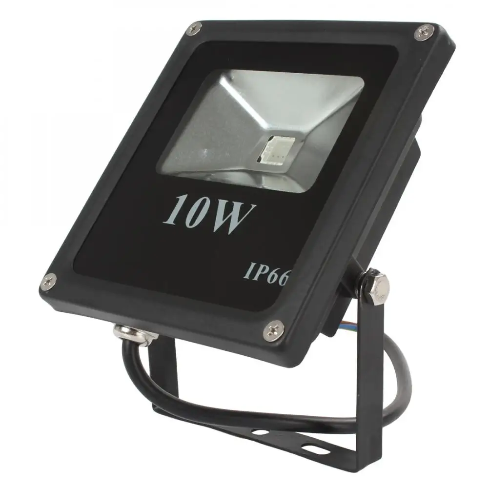 LED Floodlight 10W Outdoor RGB IP66 Decoration LED Floodlight 85-265V 800/900LM for Yard Path Garden Landscape Home Garden