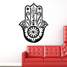 Импортные товары горячие продажи Индии буддийские Фатимы настенные наклейки с йогой выдалбливают наклейки Лотос Моделирование украшения дома росписи