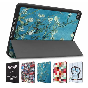 

Case for IPad Mini 5 2019 with Pencil Holder Folio Ultra Slim Fit Leather Smart Case Soft Silion Back Cover for IPad Mini 5 Case