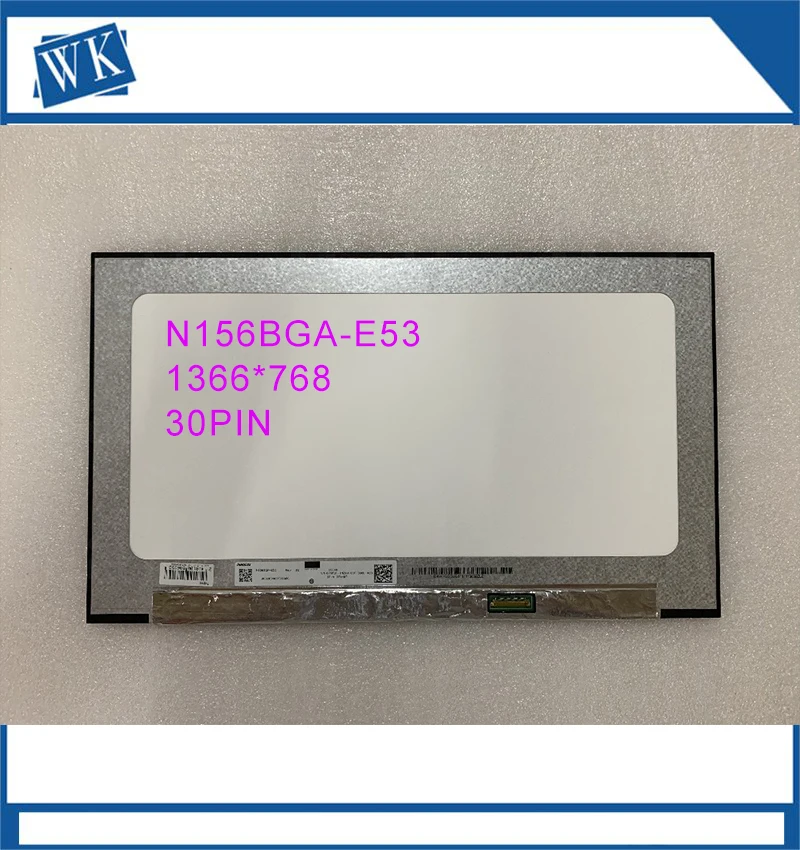 

15.6" N156BGA-E53 NT156WHM-N46 B156XTN08.2 NT156WHM-N4T Laptop LCD Display Screen Matrix 1366X768 EDP 30 pins