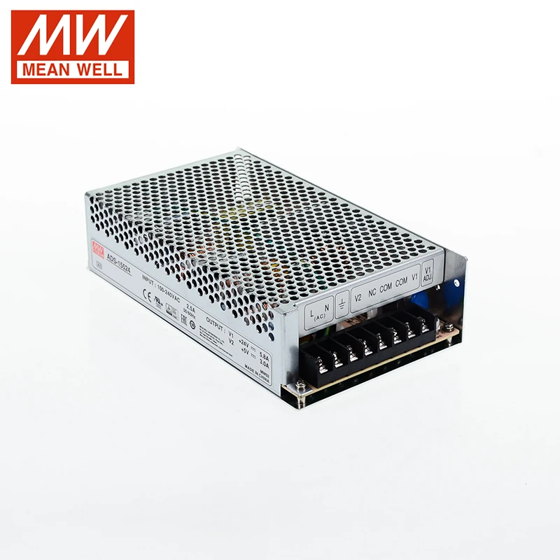MEAN WELL ADS 15512 15524 5V 12V 24V 48V 155W UPS функция безопасности промышленности или системы