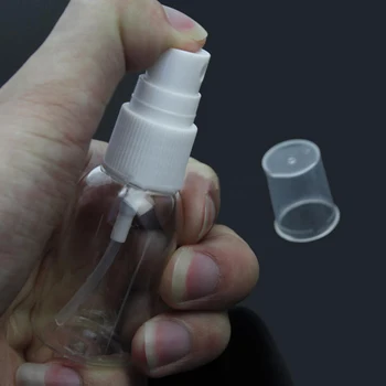 

100 PCS Wholesale Refillable Mini Perfume Spray Bottle Empty Cosmetic Containers Plastic Atomizer Portable Travel Perfume Bottle