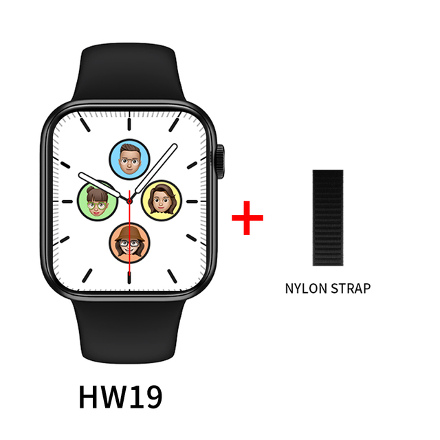 Smartwatch Series 6 Smart Watch Men Women HW19 plus Heart Rate Monitor pk W26 W37 P8 plus HW22 pro max D20 Y68 IWO 13