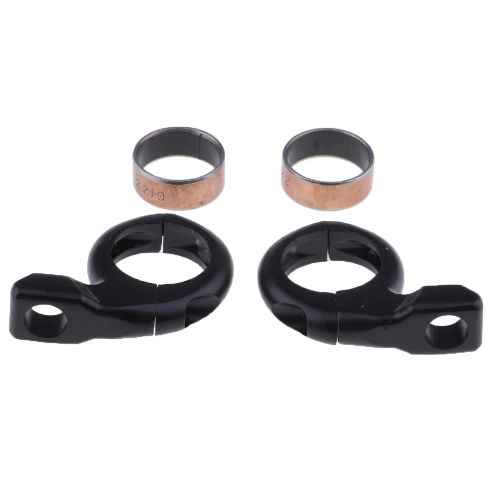 1" Motor Turn signal handleBar Clamp 10/8mm Rear View Mirrors Adapter Mount