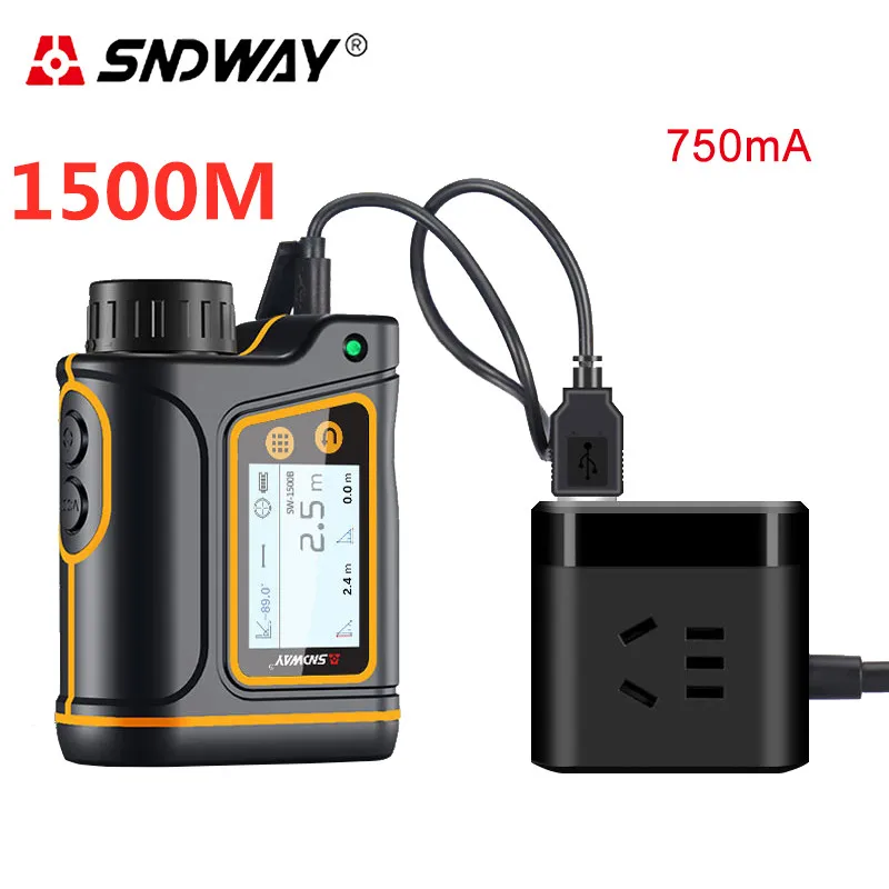 

Digital Laser Rangefinder Laser Distance Meter for Golf hunting laser Range Finder tape Measure Roulette sports Speed Test laser