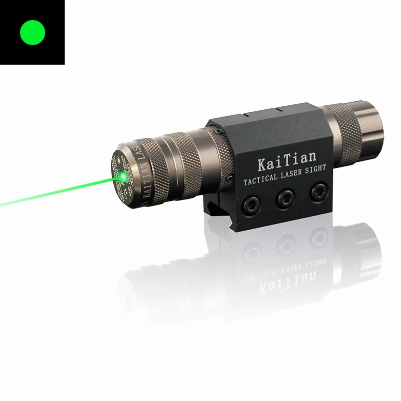 

Outdoor sports metal anti-vibration green outer laser sight can be adjusted up and down to position the teacher stylus glock