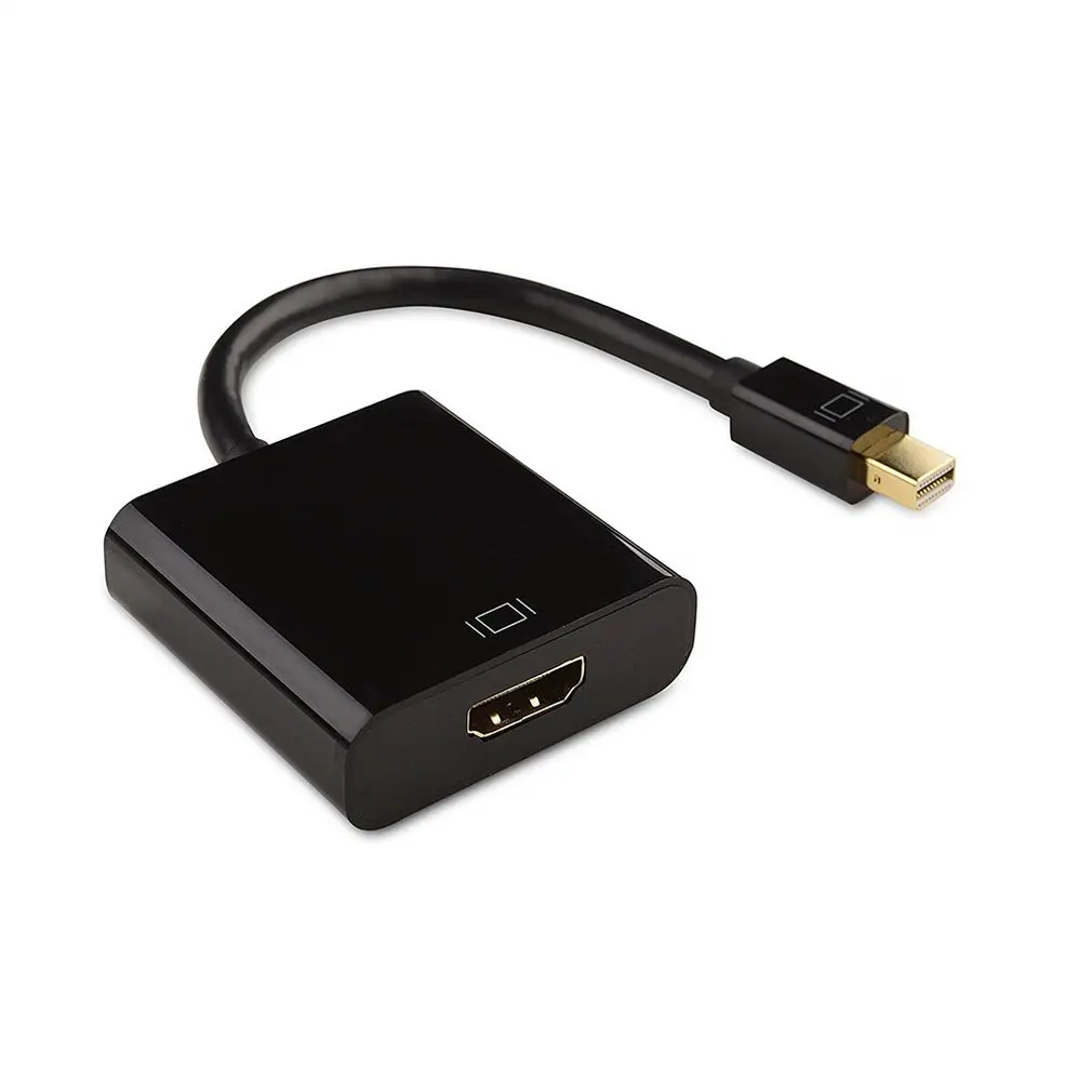 Мини DP к HDMI адаптер M/F Мини дисплейный порт для интерфейса Thunderbolt к HDMI кабель для MacBook Pro Air iMac 1080p проектор N020