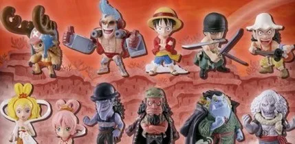 BANDAI One Piece экшн-фигурка Ex Cashapou Candytoy Q версия Murloc человеческий мир глава Чоппер
