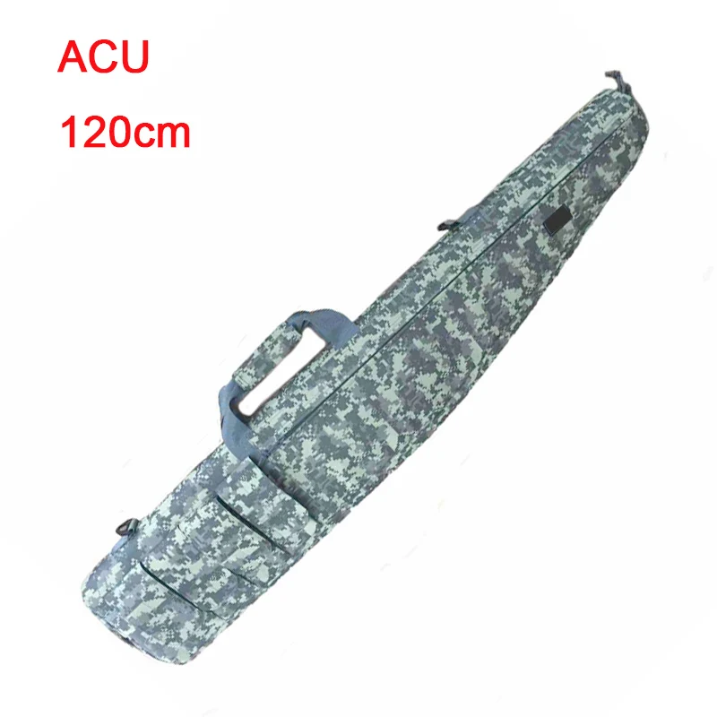 120cm ACU 72, 95, 120 см, сумка для оружия, чехол для страйкбола винтовки, сумка, рюкзак из вспененной резины, снайперский карабин, нейлоновые Наплечные сумки для стрельбы, аксессуары для охоты - Цвет: 120cm ACU