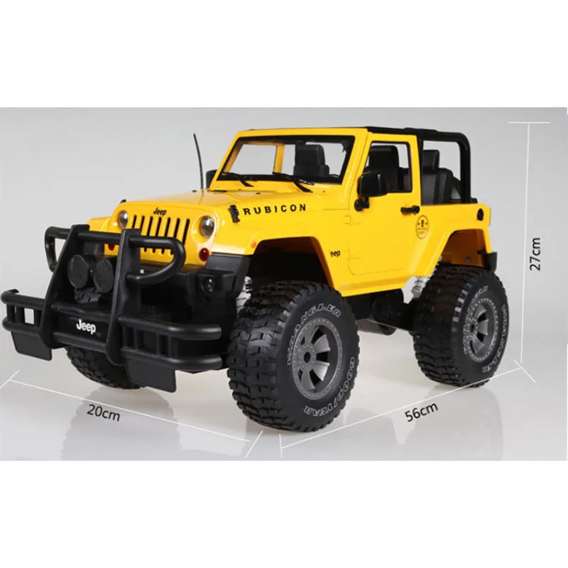 Высокое качество 56 см супер большой Wrangler пульт дистанционного управления автомобиль 1:8 Багги RC Дрифт автомобиль с светильник и звуковая дверь может открыть RC автомобиль игрушки