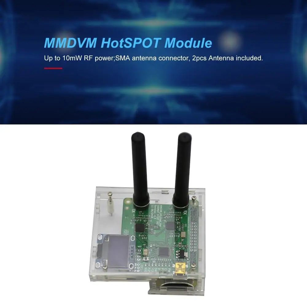 USB связь дуплекс MMDVM точка доступа поддержка P25 DMR ycf с OLED экран 2 шт. чехол антенны для Raspberry Pi