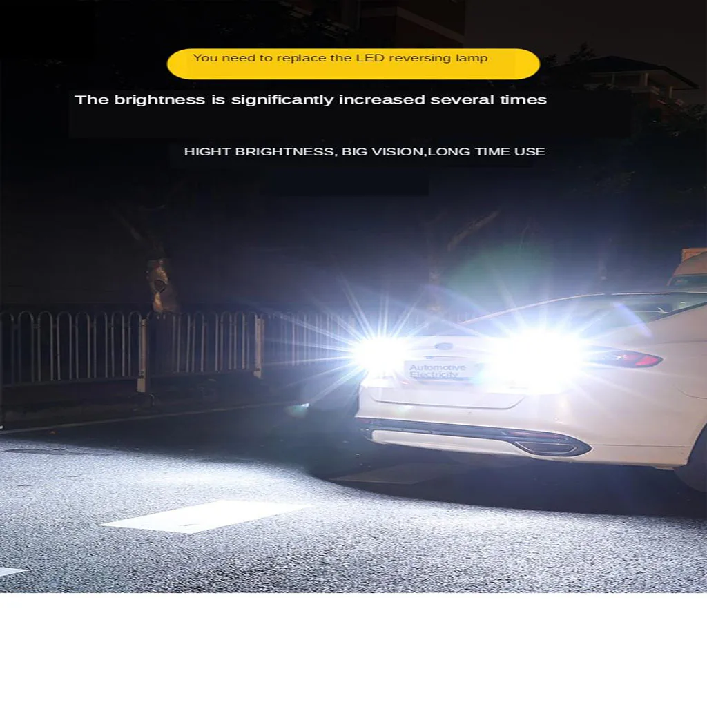 Super Bright T15 45-SMD LED W/16W Back up Reverse Light 6000K-6500K