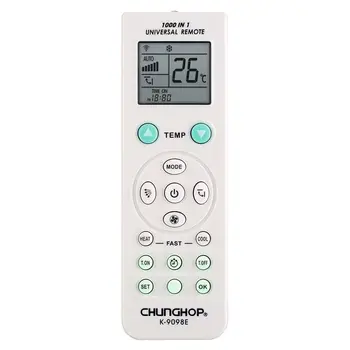 

CHUNGHOP K-9098E White Universal Remote Control