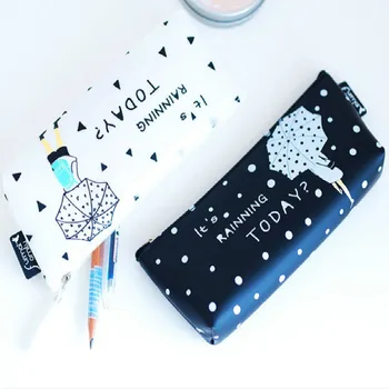 

Jelly Silicone Girl Creative Pencil Case Inverted Trapezoidal Classic Triangle Stationery Bag DC504