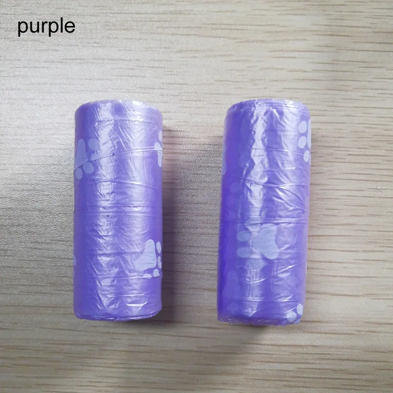 Purple Мешок для мусора для домашних животных на открытом воздухе транспортный автомобиль биоразлагаемый для уборки мусора для сбора кошек собак Сумка для уборки инструмент для уборки дома - Color: Purple
