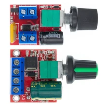 Мини DC 4 5 В 35 5A 90W PWM контроллер скорости двигателя постоянного