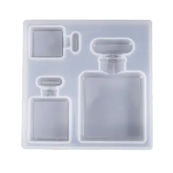 

Perfume Bottle Gemstone Patch Mold DIY Crystal Epoxy Glue Crafts Decorations Pendant Making Silicone Molds