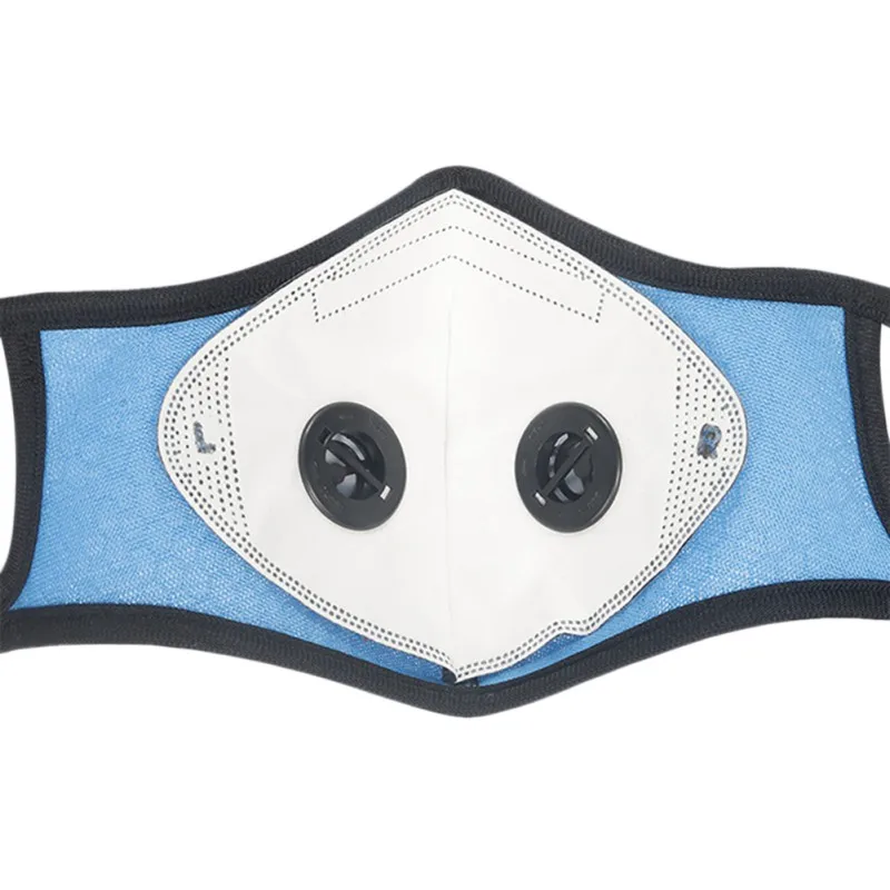 1 шт. унисекс маска для дыхания PM2.5 противопылевая против загрязнения Тканевая с