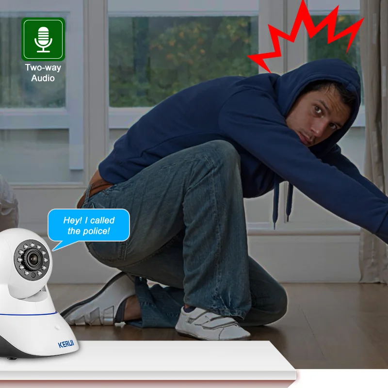 Двойная антенна беспроводная WIFI 720P HD камера безопасности домашняя CCTV