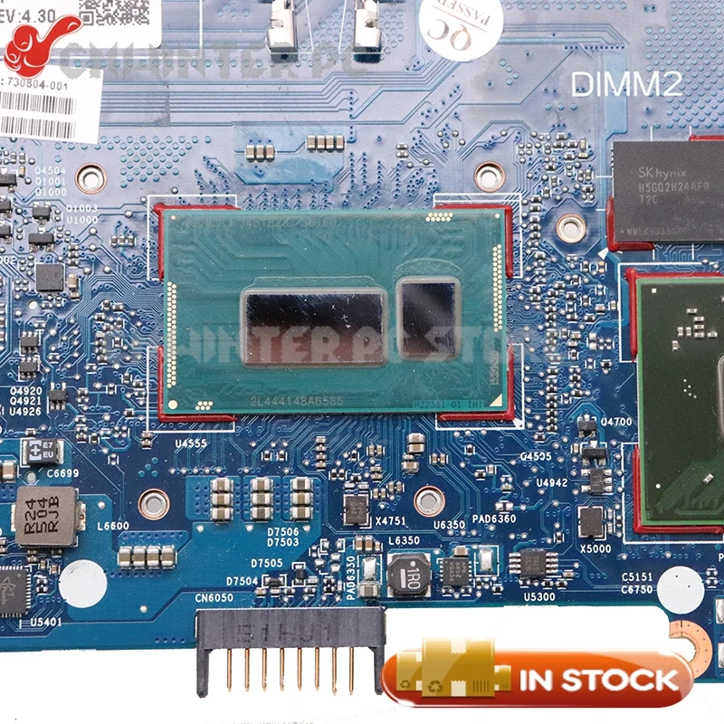 buy  NOKOTION 6050A2559101-MB-A03 730804-001 For HP Elitebook 840 G1 Laptop Motherboard 14 inch SR1ED I5