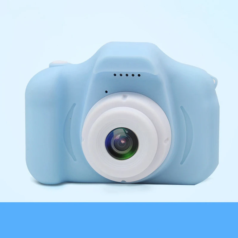 standard Новинка 2,0 дюймов мини мультяшная детская камера цифровая видеокамера HD перезаряжаемая детская камера игрушка подарок на день рождения детская игрушка - Цвет: standard
