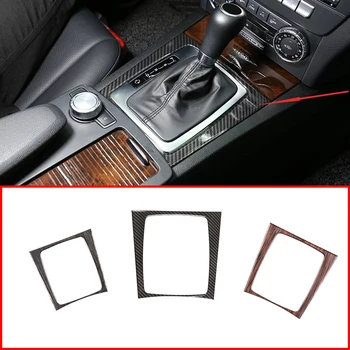 

4 Colour Gear Shift Decoration Frame Sticker For Mercedes Benz C GLK Class X204 W204 C180 C200 C260 GLK Class 2008-2013Accessory