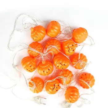 

NEWKBO 16 Multi Color LED Skull String Lamps Decoration Lights 137.7in Wires for Christmas Halloween Party Home Decoration Lamp