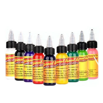 

16pcs Body Paint Tattoo Ink Set Permanent Makeup Coloring Pigment Eyebrows Eyeliner Tattoo Paint Body Makeup Paints Accesories