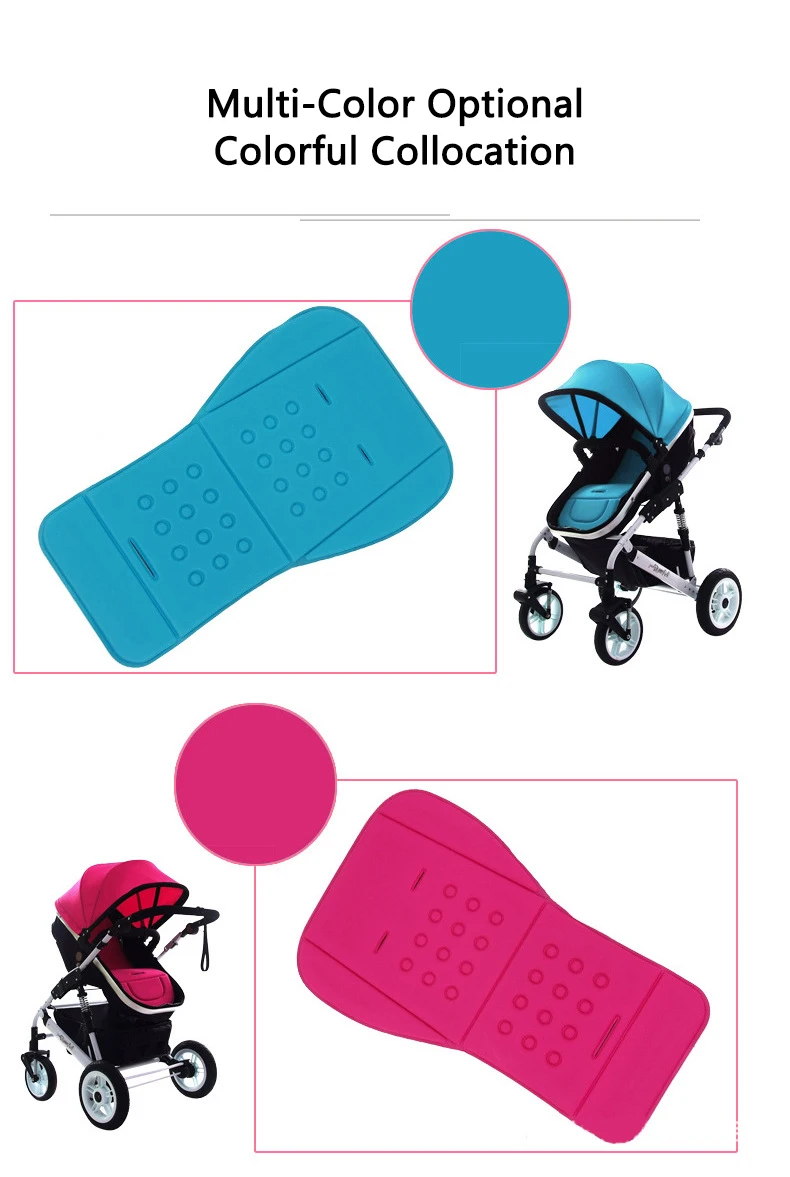 best Baby Strollers Stroller Seat Cushion Stroller Stroller High Chair Seat Trolley Soft Mattress Stroller Cushion Cushion Accessories Baby Strollers vintage