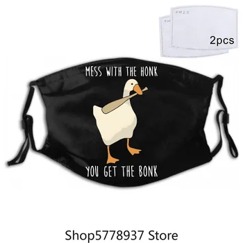 

Untitled Goose Game Mask Camiseta Black Mask