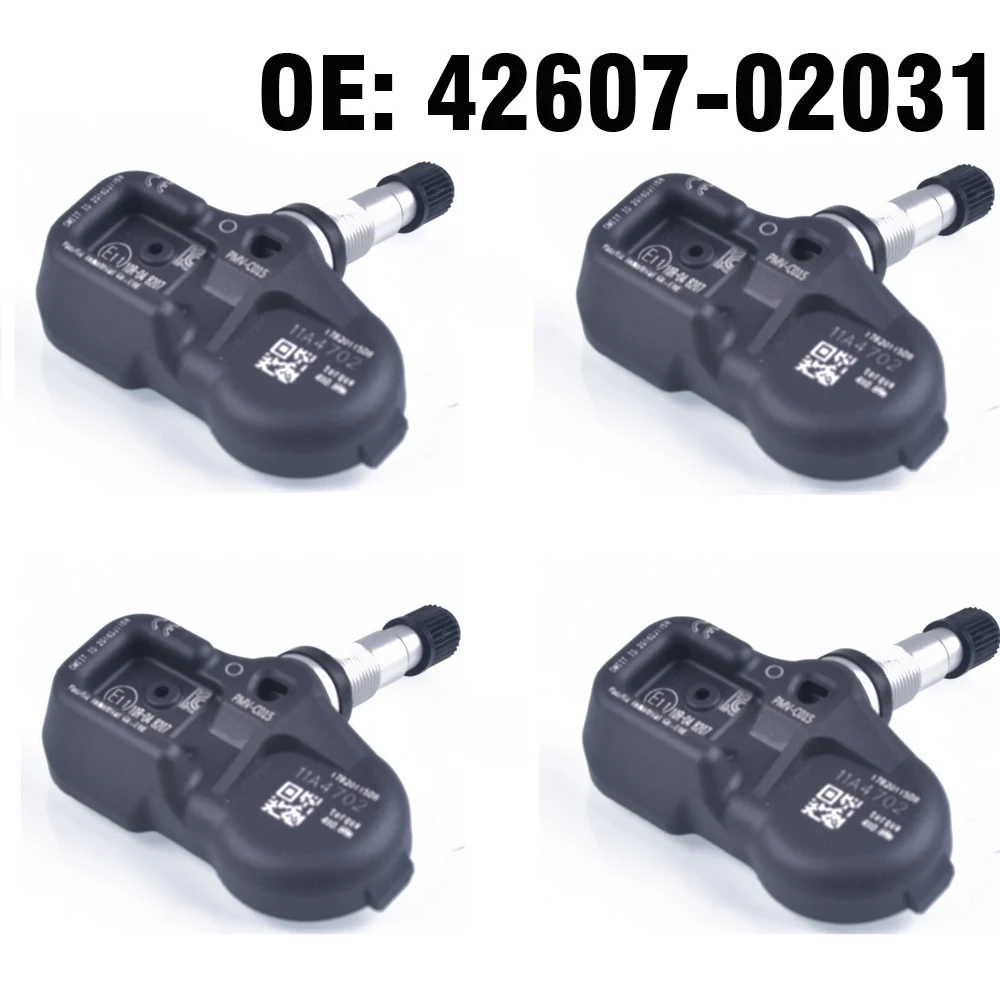 

4PCS Car Tire Pressure Monitor Sensor TPMS for for Toyota C-HR Land Cruiser Camry Lexus LS500h LX570 RX450h