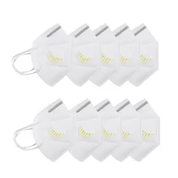 

30 Pieces Disposable M / Ask / 95 3 Membrane Disposable Nonwoven Fabric Protection Elastic Soft Mouth Breathable Facial Hygiene