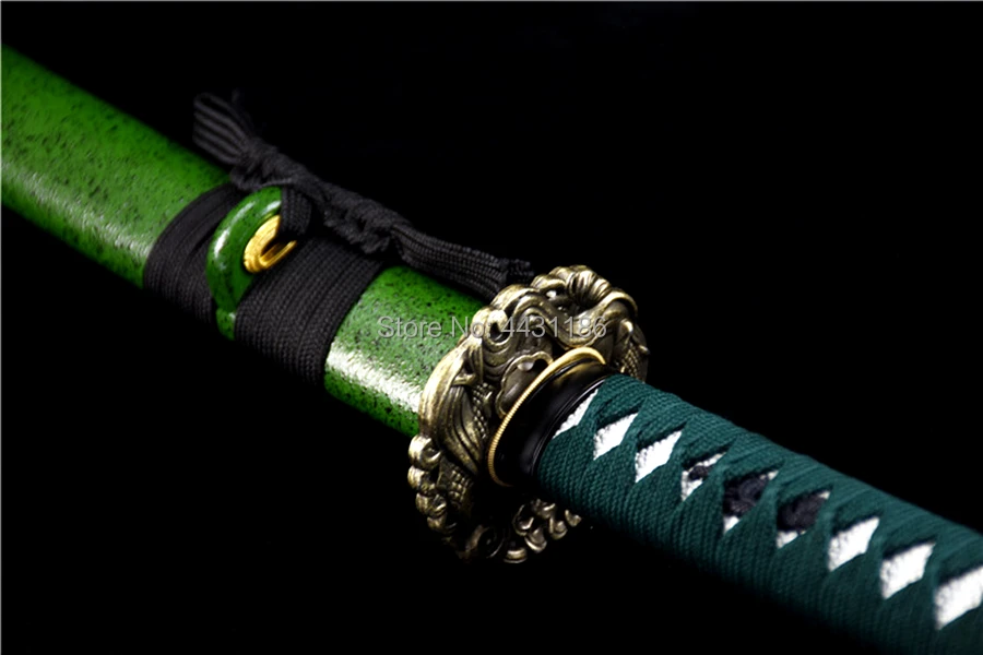 Handmade Japanese Samurai Dao Sword Katana Full Tang High Carbon Steel Blade Sharp Home Decoration Collection Real Knife Swords