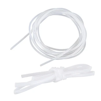 

2pcs Silicone Food Grade Tube Beer Water Air Pump Hose Pipe - 4mmx6mm Length 4 Meters & 7mm x 9mm 2 Length Meters