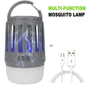 

IP67 Waterproof USB Charging Mosquito Killer Trap LED Night Light Lamp Bug Insect Lights Killing Pest Repeller Camping Light New