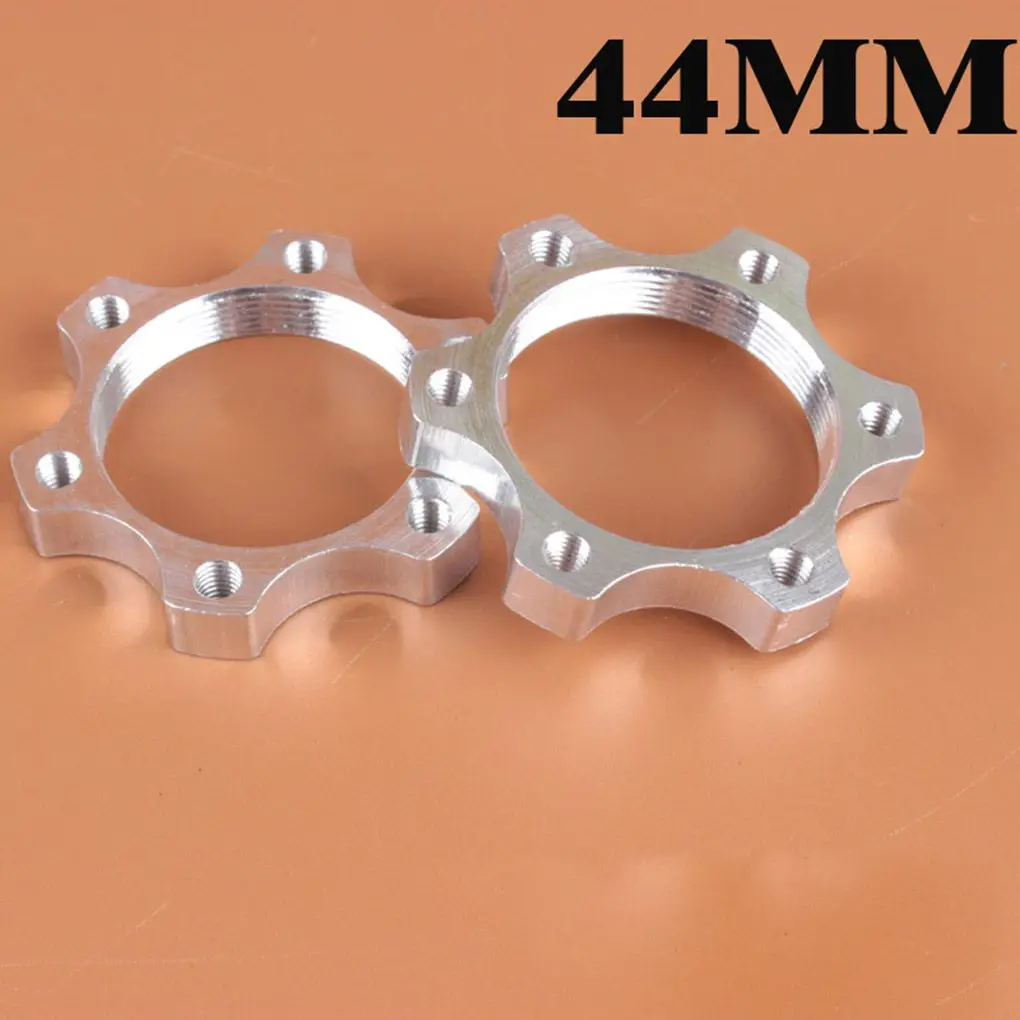 44mm 44 мм/48 мм велосипедные дисковые тормоза фланцы замок из алюминиевого сплава гайка фланец резьба дисковый тормоз адаптер Место для преобразования - Цвет: 44mm