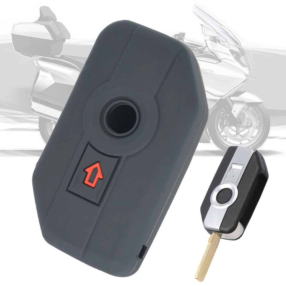 Key Cover Shell Fob Case Skin Holder Silicone 2 Button For BMW Motorcycle F750GS F850GS K1600GT R1200GS LC ADV R1250GS | Автомобили и