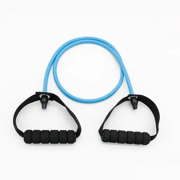 

2020 New Home Fitness Elastic Rope Fitness Equipment Resistance Rope Spring Pull Rope Cable Foam Handle