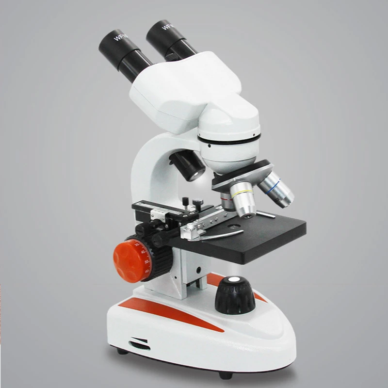 Binocular biological microscope high-definition high-magnification scientific detection experiment portable set 5000 times digital vernier caliper