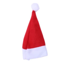 BMBY-24 x рождественские шляпы для 6 см Санта-Клауса пальто кукла шляпа Рождество шляпа Адвент календарь