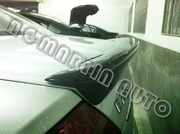 Углеродное волокно AMG стиль автомобиля спойлер заднего багажника, крыла авто задний багажник спойлер для Mercedes-Benz E класс W211 2005-2009