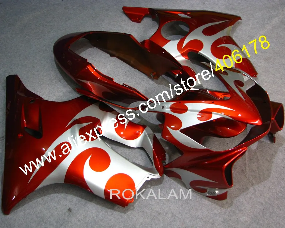 

Для Honda CBR600F4i 2004 2005 2006 2007 CBR 600 04 05 06 07 F4i мотоцикл Запчасти пользовательские обтекатель комплект (литья под давлением)