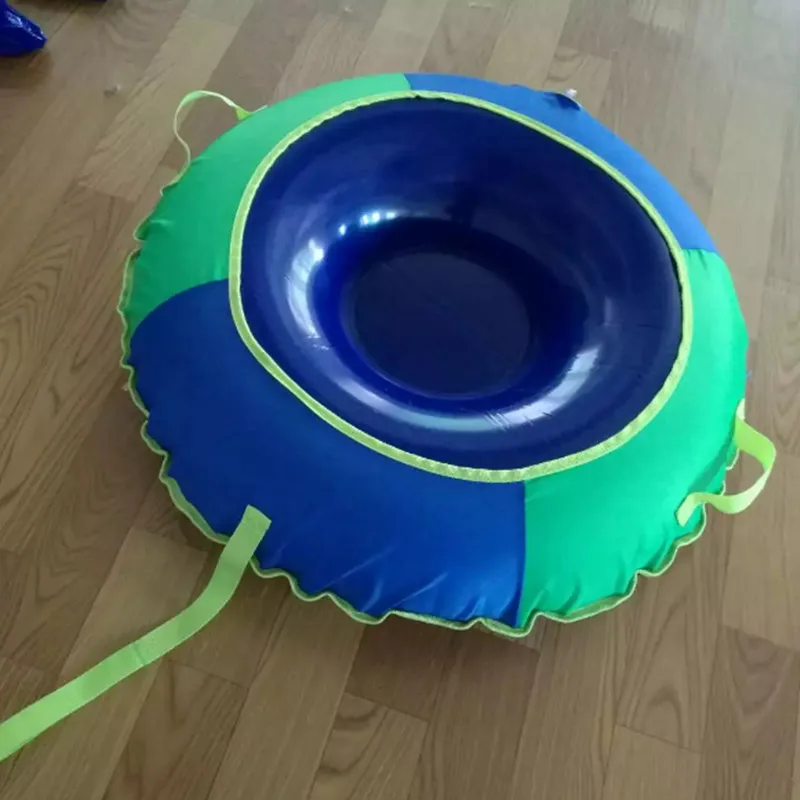 

Ski Circle With Handle Inflatable Ski Circles Of Snow Tube Skiing Thickened Size Circle Snow Water Skiing For Kids And Adults