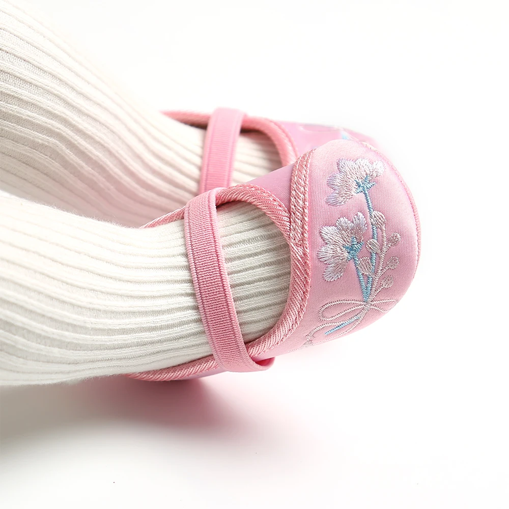 Повязка на голову; детская обувь с цветочным узором; обувь для маленьких девочек с вышивкой; обувь принцессы для маленьких девочек с кружевным цветком; головной убор